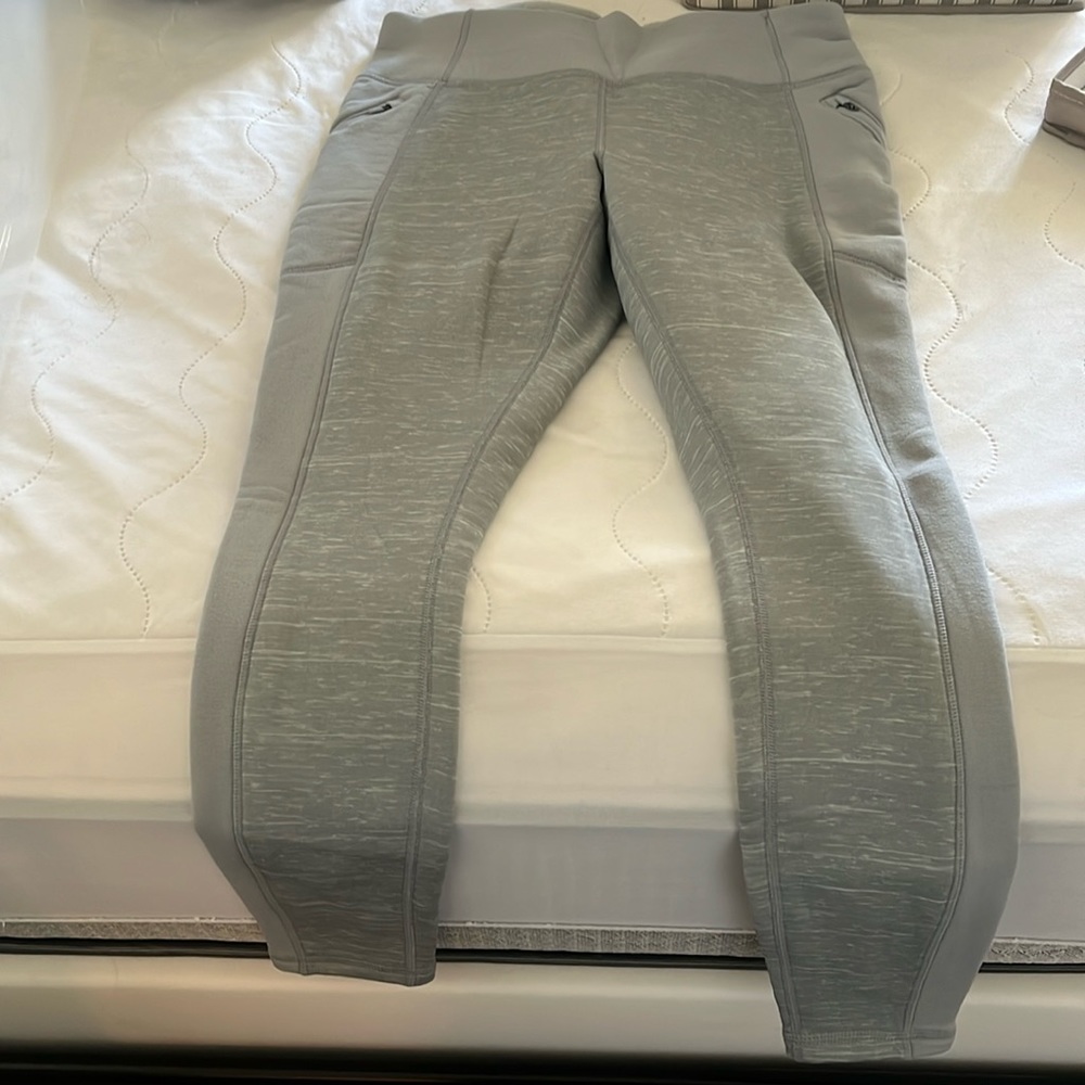 Athleta fleece lined leggings